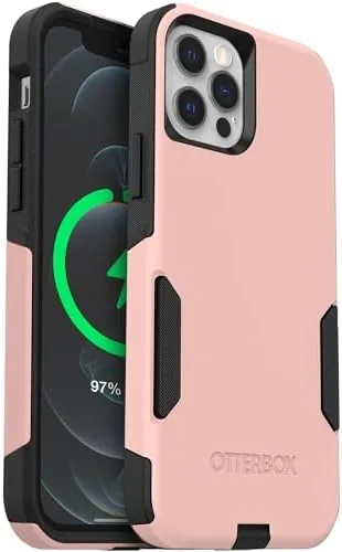 The pink and black OtterBox <a href=