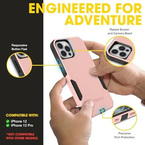 The cased phone sliding easily into a jacket pocket