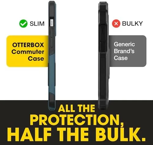 The OtterBox iPhone 14 Pro Max ,  Commuter Series Slim Case in real use