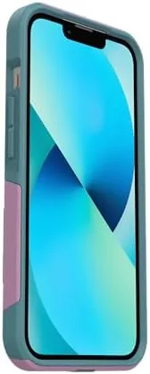 The OtterBox iPhone 13 ,  Commuter Series Slim Case - Pink in real use