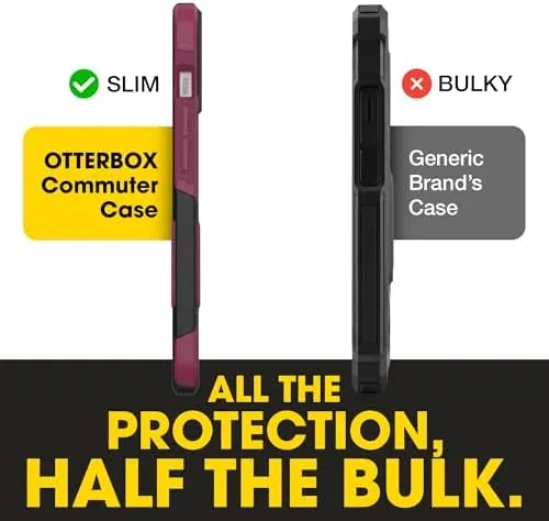The OtterBox iPhone 14 Pro Max , Commuter Series Slim Case in real use