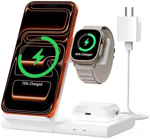 New Travel Portable Wireless Charger: for Apple Charging Station 3 in 1 Charger Stand Review: Tested and Rated