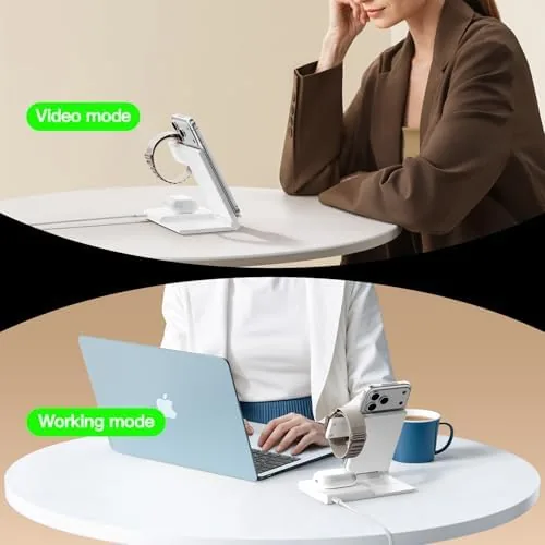 The New Travel Portable Wireless Charger: for Apple Charging Station 3 in real use