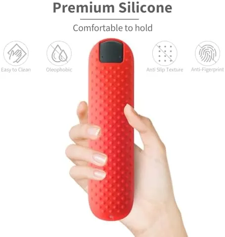 The Silicone Remote Cover Compatible with Xumo PR3 Smart Voice Streaming in real use