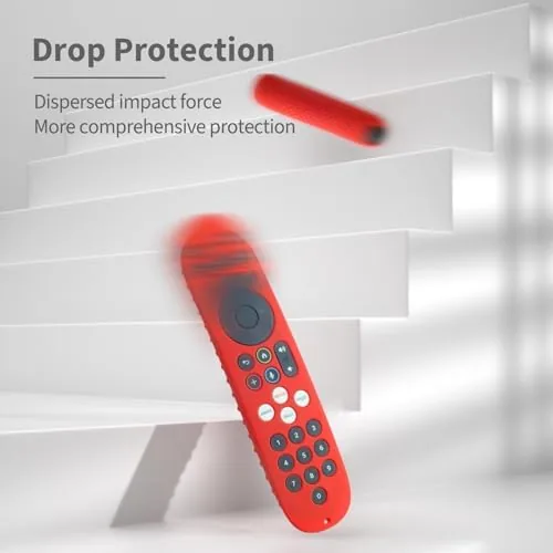 Another view of the Silicone Remote Cover Compatible with Xumo PR3 Smart Voice Streaming