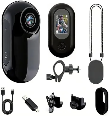 Mini Body Camera with 0.96" Screen, 1080P Wearable Action Camera | One-Key Recording Small Review: Tested and Rated