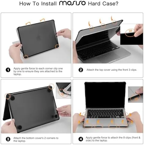 The MOSISO Compatible with MacBook Air 13 inch Case M5 2026 compared in context