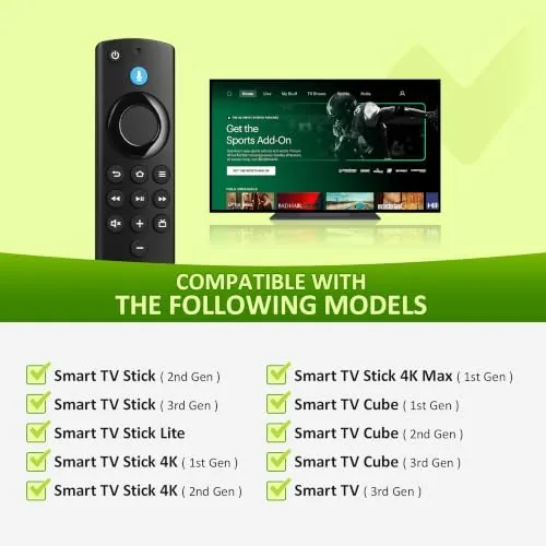 Close up of the D pad and Alexa button layout on the remote