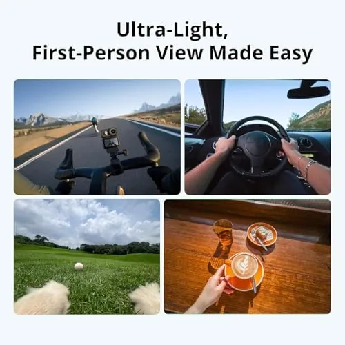 Close look at the DJI Osmo Nano Running Combo (128GB), 4K Wearable Camera, 1/1.3″ build quality