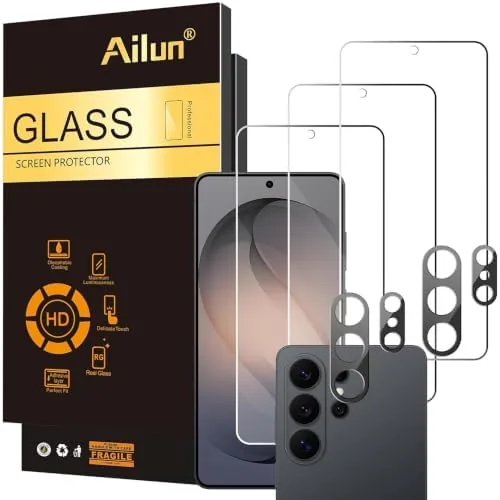 Overview of the Ailun Screen Protector + Camera Lens Protector for Galaxy S26