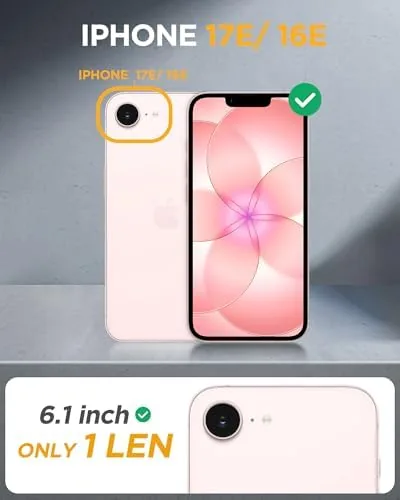 Close look at the miracase for iPhone 17e Case & iPhone 16e Case, Full-Body build quality