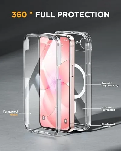 Detail shot of the miracase for iPhone 17e Case & iPhone 16e Case, Full-Body features