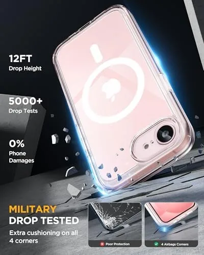 Another view of the miracase for iPhone 17e Case & iPhone 16e Case, Full-Body