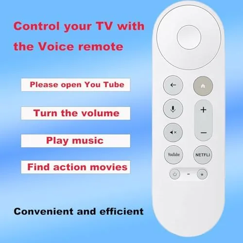 Another view of the Voice Remote Control Replacement for Google Chromecast Remote | for