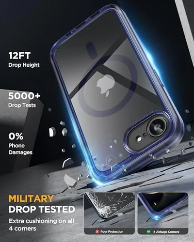 The miracase for iPhone 17e Case & iPhone 16e Case, Full-Body in real use
