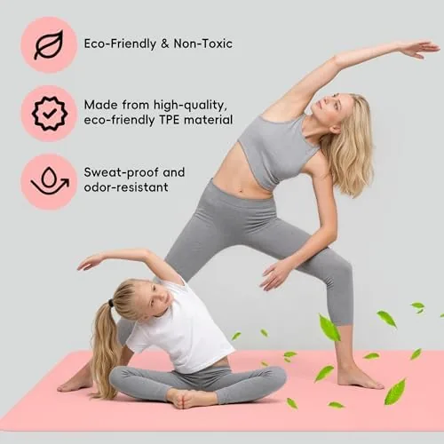 The Extra Wide Yoga Mat 72" x 32", 6mm Non Slip compared in context