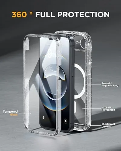 Close look at the miracase for iPhone 17e Case & iPhone 16e Case, Full-Body build quality