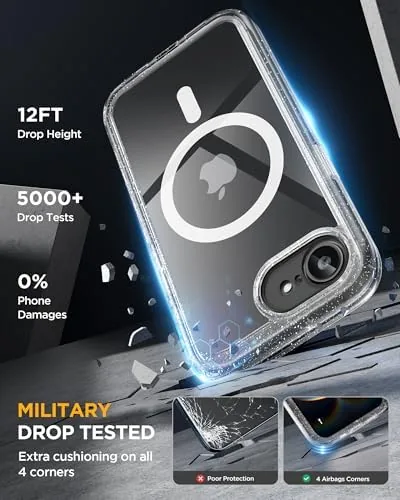 The miracase for iPhone 17e Case & iPhone 16e Case, Full-Body in real use
