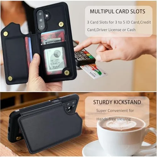The Wallet Case for Samsung Galaxy A17 5G 2025, RFID Blocking in real use