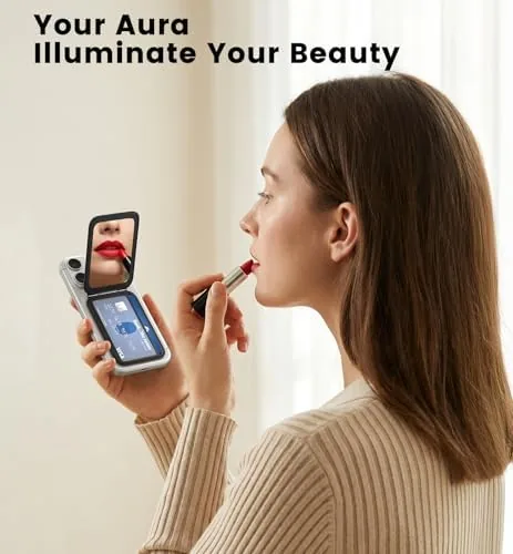 Testing the QYQBOON Magnetic Phone Wallet With Makeup Mirror - Mag Safe over two weeks