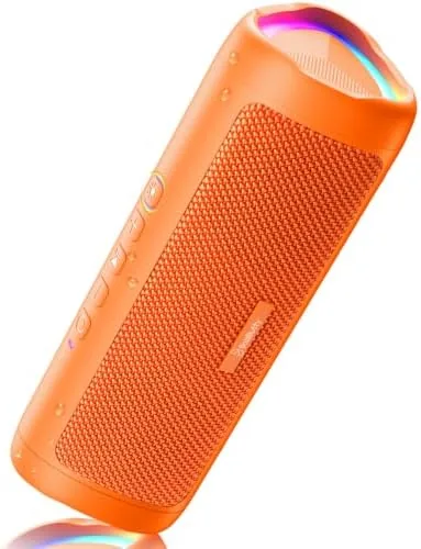 Overview of the Bluetooth Speaker, 20W HD Sound, Portable Wireless, IPX5 Waterproof, Up