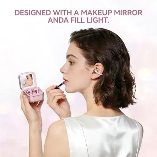 Close look at the Clip On Earbuds Open Ear Headphones Wireless Bluetooth 6.0 with build quality