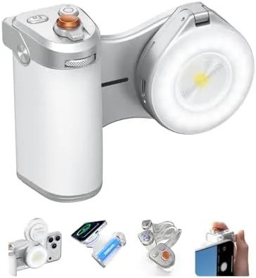 Overview of the TELESIN Pro Shot Imaging Grip + Beauty Selfie Flash Light