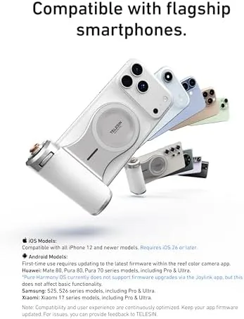 Close look at the TELESIN Pro Shot Imaging Grip + Beauty Selfie Flash Light build quality