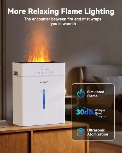 The Humidifiers for Bedroom Large Room 10L/2.64Gal, Warm and Cool Mist compared in context