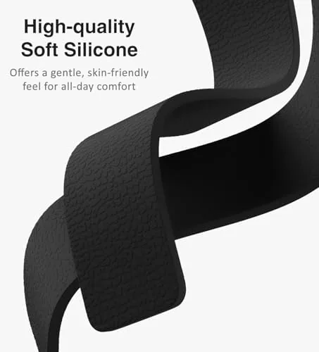 Watch band worn during a workout with the magnetic clasp in place