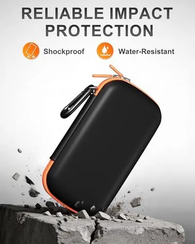 Detail shot of the ProCase Hard Case for SanDisk Extreme Portable SSD (New/Old Model) features