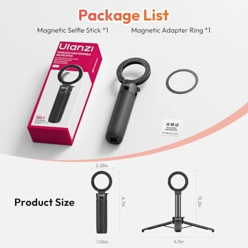 Testing the ULANZI MT71 Mini Magnetic Selfie Stick Tripod, Foldable & Lightweight over two weeks