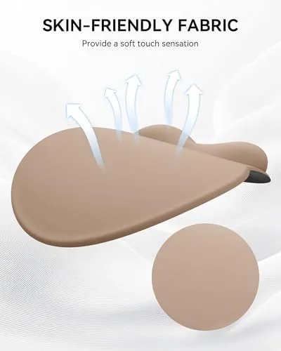 The Mouse Pad with Wrist Rest for Desktop Large Ergonomic Mouse in real use