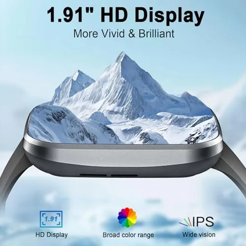 The Smart Watch 2026 NEW 1.91" Smartwatch for Men Women(Answer/Make Call),Fitness in real use
