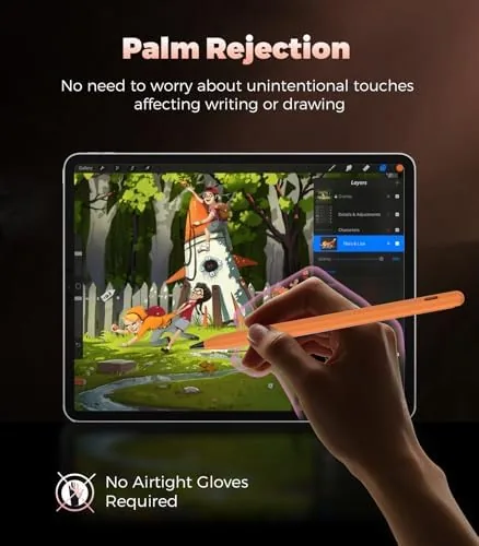 The CMARS Pencil for Apple iPad A16 2018-2026, Fast Charge Stylus compared in context