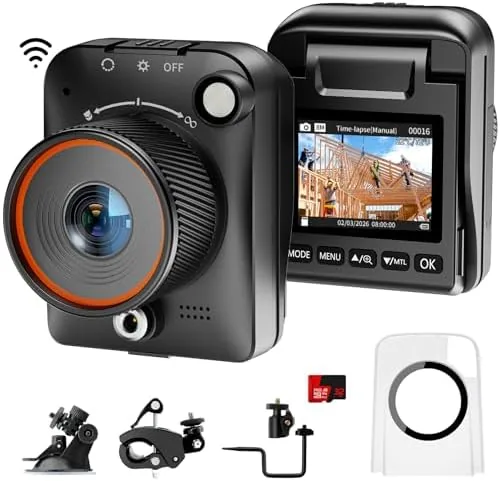 Time Lapse Camera WiFi Construction Outdoor 4k Timelapse Camera | Captures Plant Growth,City Traffic,Gifts Review: Tested and Rated