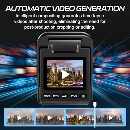 Close look at the Time Lapse Camera WiFi Construction Outdoor 4k Timelapse Camera | build quality