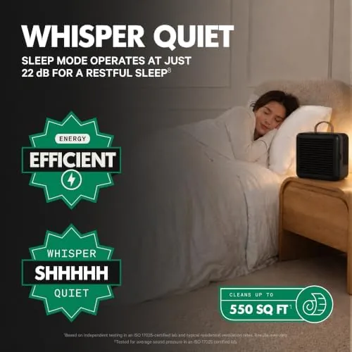 The PuroAir Air Purifier 100i Smart HEPA Air Purifiers for Home compared in context