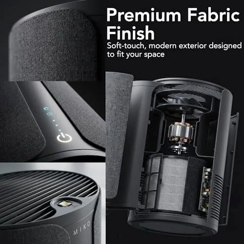 The MIKO Ibuki 2.0 Smart H13 HEPA Air Purifier for Home compared in context