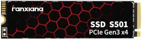 Overview of the fanxiang S501 128GB NVMe SSD 3D NAND1.3 PCIe Gen3x4 M.2