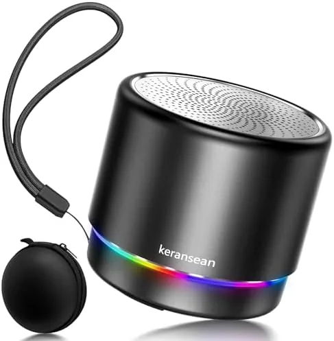 Overview of the Portable Bluetooth Speaker Case Packed, Mini Speaker, Noise Mic |