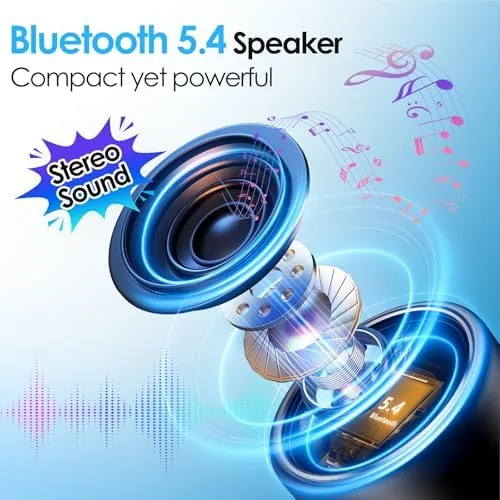 Close look at the Portable Bluetooth Speaker Case Packed, Mini Speaker, Noise Mic | build quality