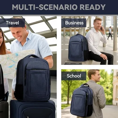 The AREYTECO Laptop Backpack, 17 Inch Travel Backpack Airline Approved, Business compared in context