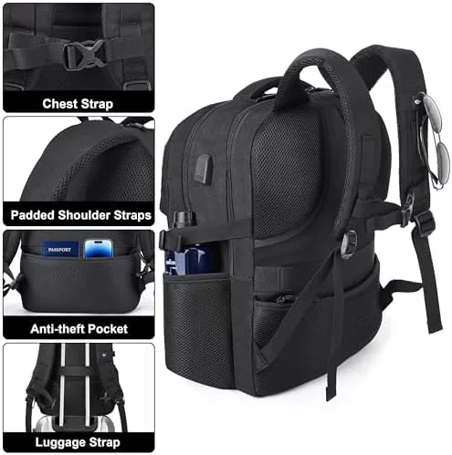 Testing the MOZETO 17 Inch Laptop Backpack, Large Tactical Inspired Travel Bag over two weeks