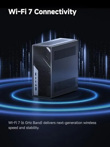 A 25 gigabit Ethernet benchmark running on the MS-02 Ultra