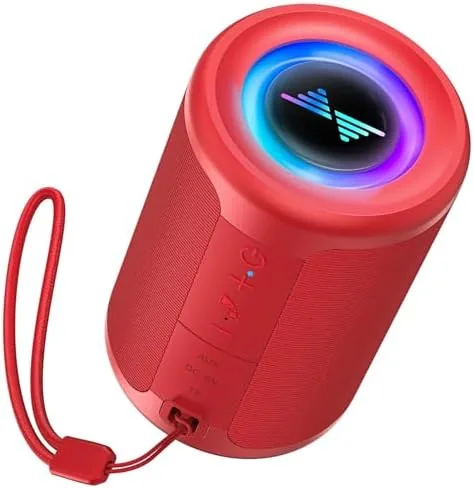 Testing the LENRUE Small Portable Bluetooth Speaker with Lights, TWS Stereo Surround over two weeks