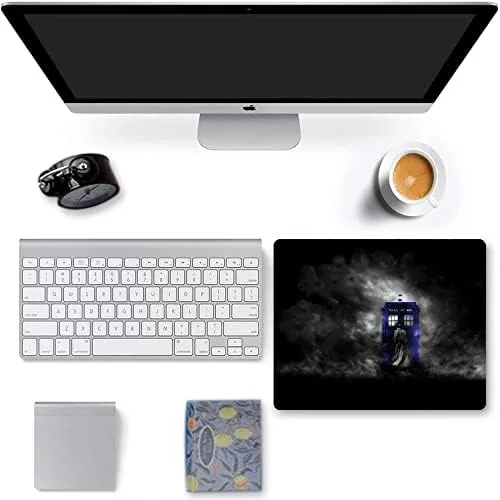 The Cool Science Fiction Mouse Mat, Waterproof Non Slip Rubber Base in real use