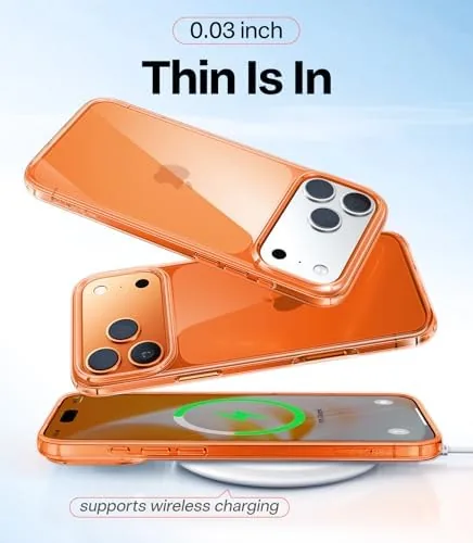 The TORRAS orange case compared with a budget tinted case