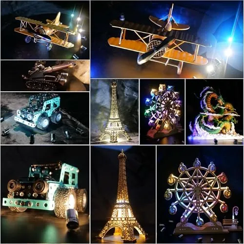 Close look at the Mini LED, 10PCS Small Battery Operated Light for DIY Craft build quality