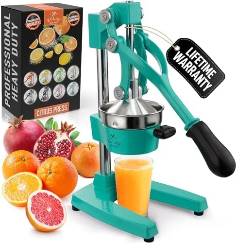 Zulay Kitchen Cast Iron Juicer Review: A Heavy Press for Citrus
